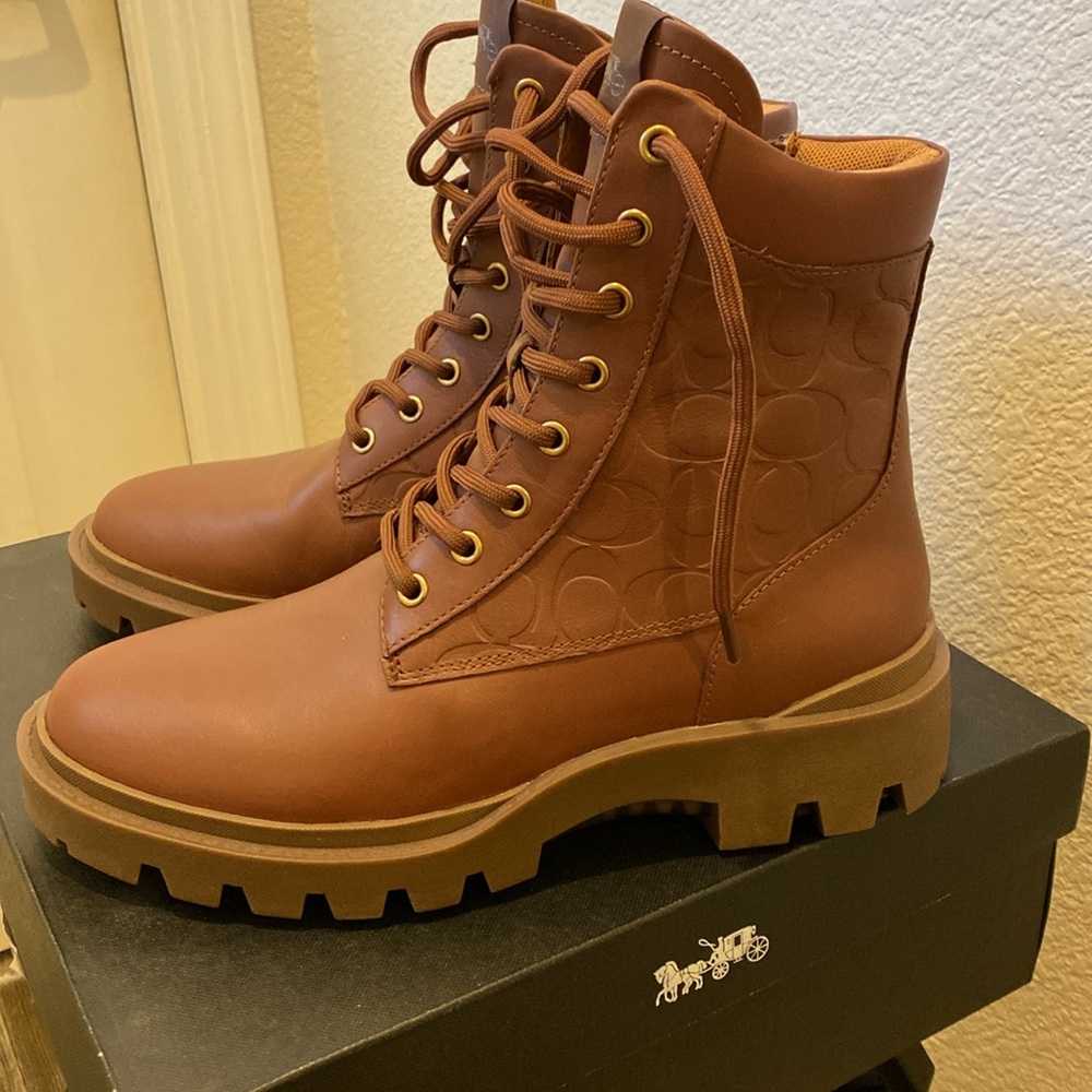 Coach City Sole EMB boot